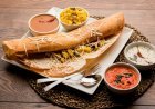 Crispy Dosa with Sambar & Coconut Chutney – South Indian Classic