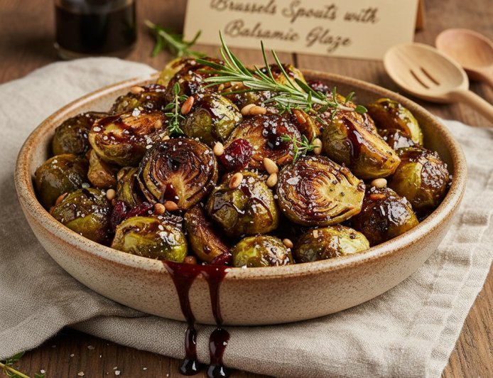 Love at First Bite: Brussels Sprouts with Balsamic Glaze Recipes to Adore