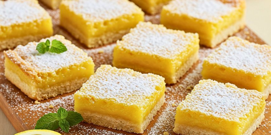 Luscious Lemon Bars – A Tangy-Sweet Citrus Extravaganza