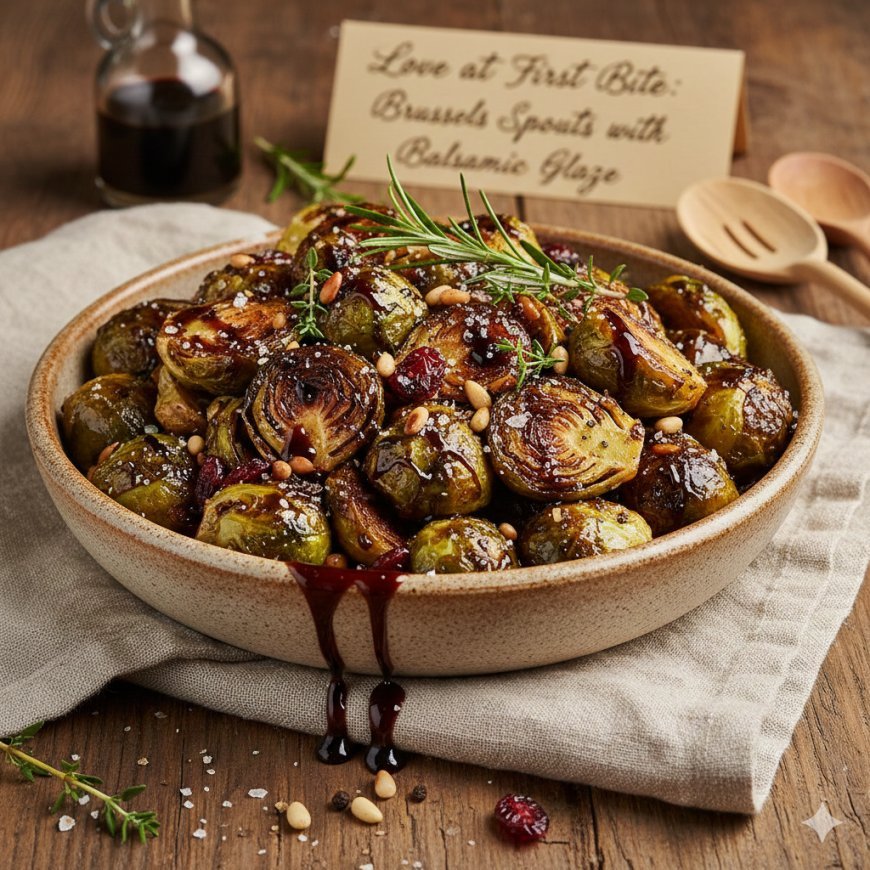 Love at First Bite: Brussels Sprouts with Balsamic Glaze Recipes to Adore
