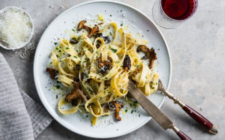 Tagliatelle ai Funghi (Mushroom Pasta)