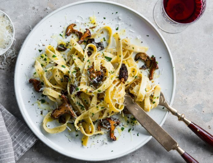 Tagliatelle ai Funghi (Mushroom Pasta)