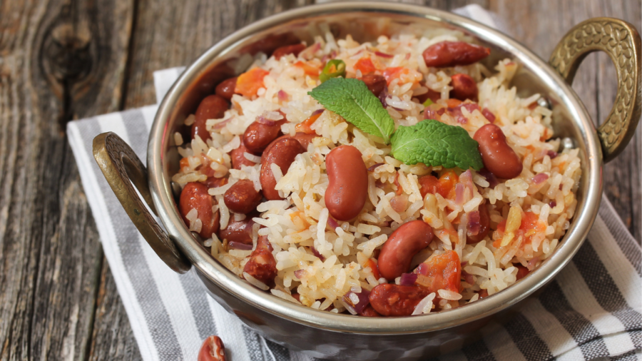 Classic Rajma Chawal with a Sprinkle of Love