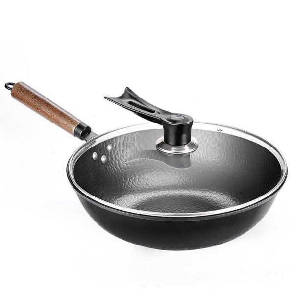 Iron Pan Traditional Iron Wok Handmade - Image 9