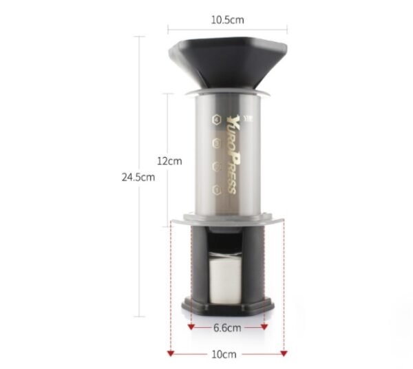 French Filter Cup Method Press Pot Tea Coffee Maker