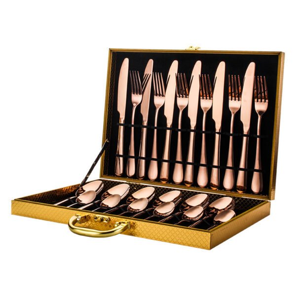 High-end tableware 24 piece set - Image 2